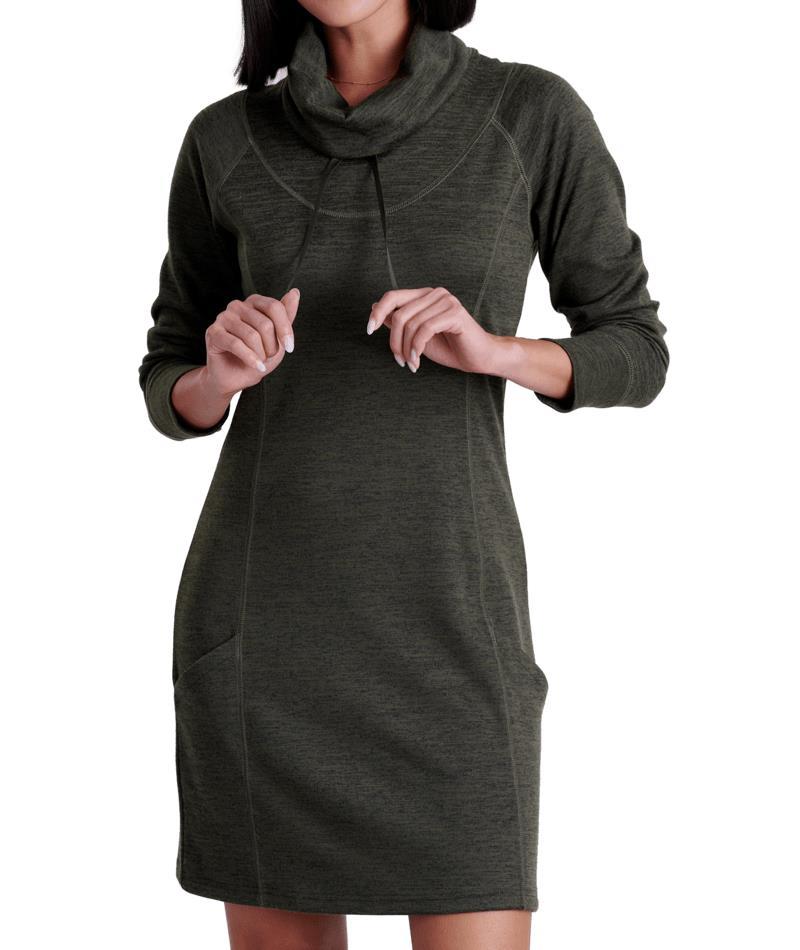 Lea Dress - Dark Moss 1