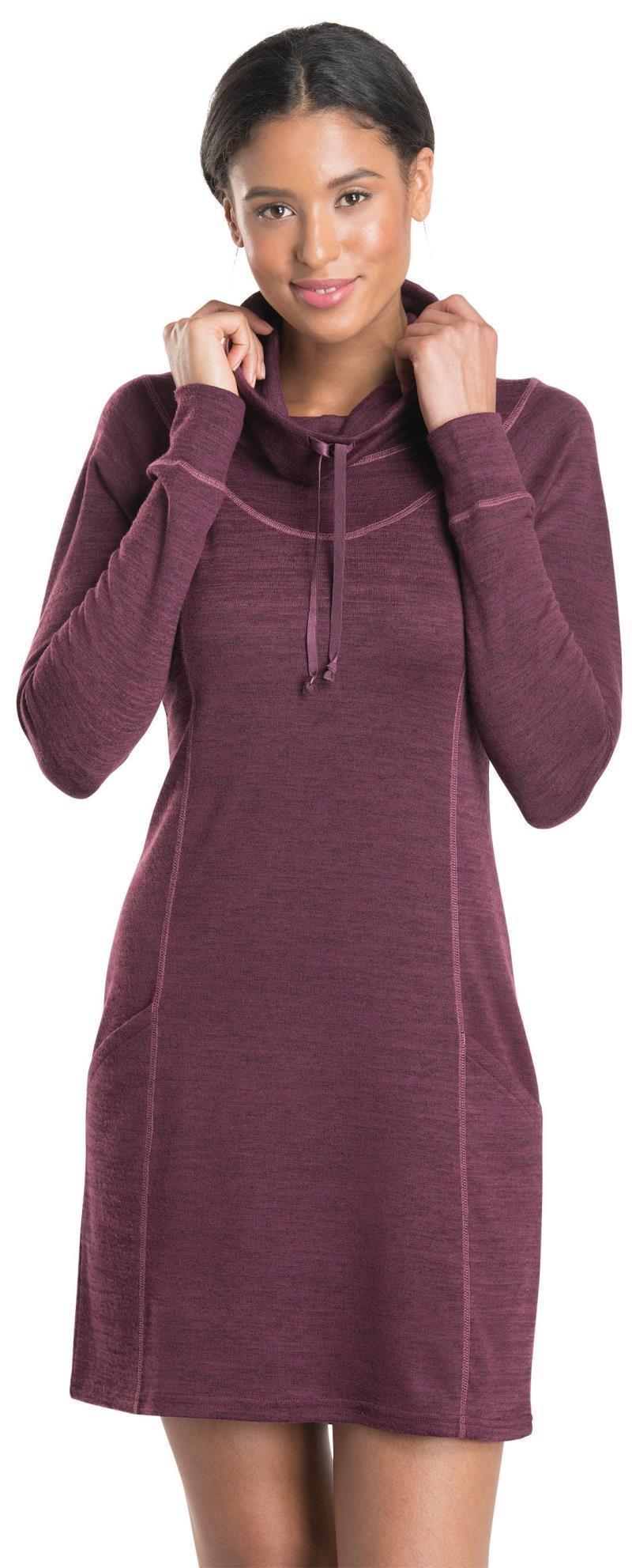 Lea Dress - Mulberry 1