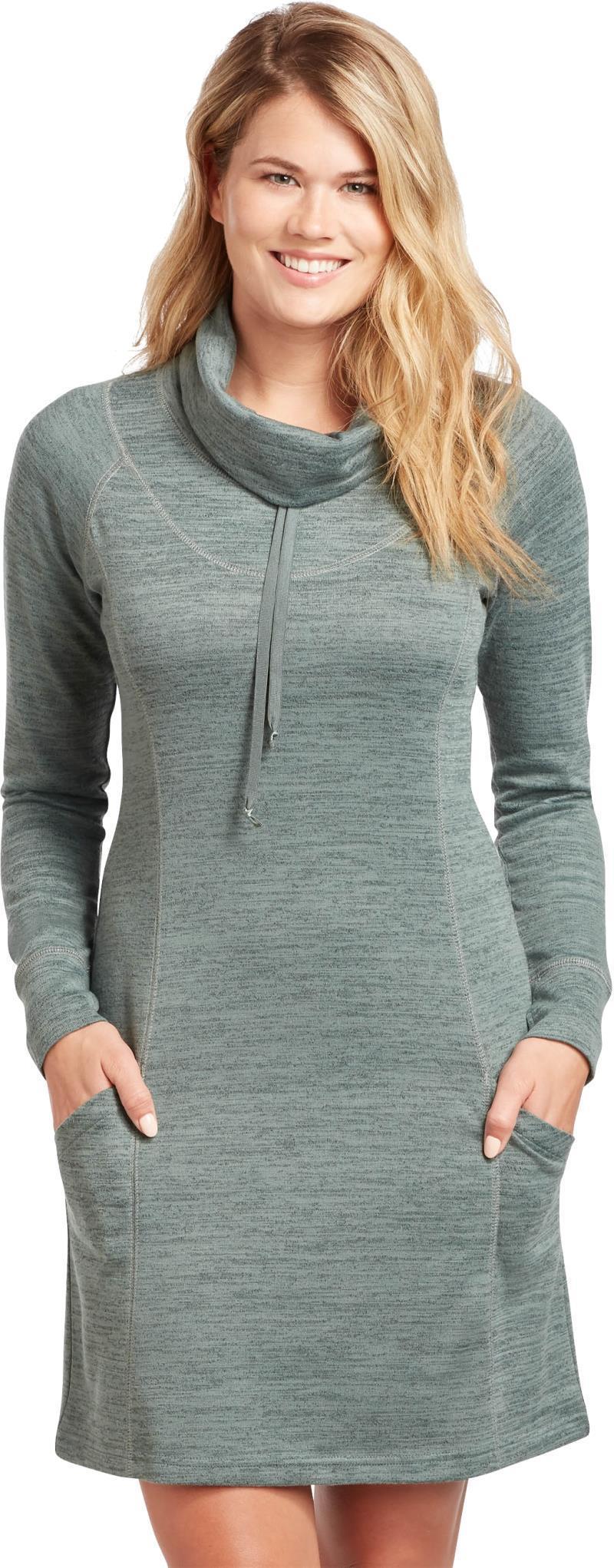 Lea Dress - Pewter Green 1