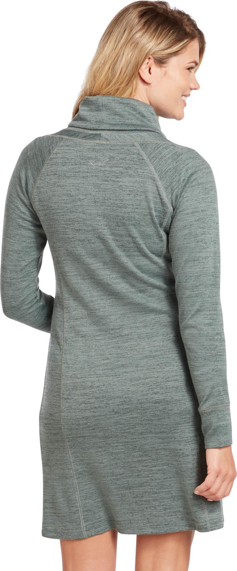 Lea Dress - Pewter Green 2