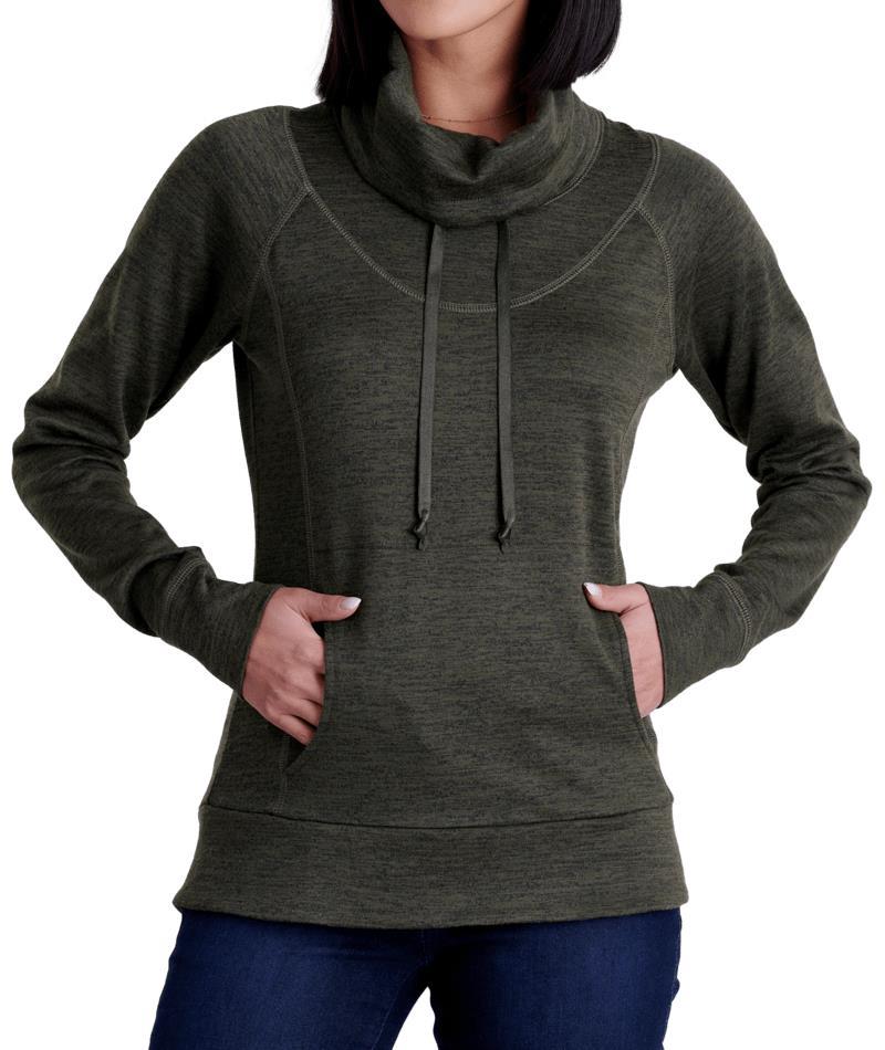 Lea Pullover - Womens - dark moss 1