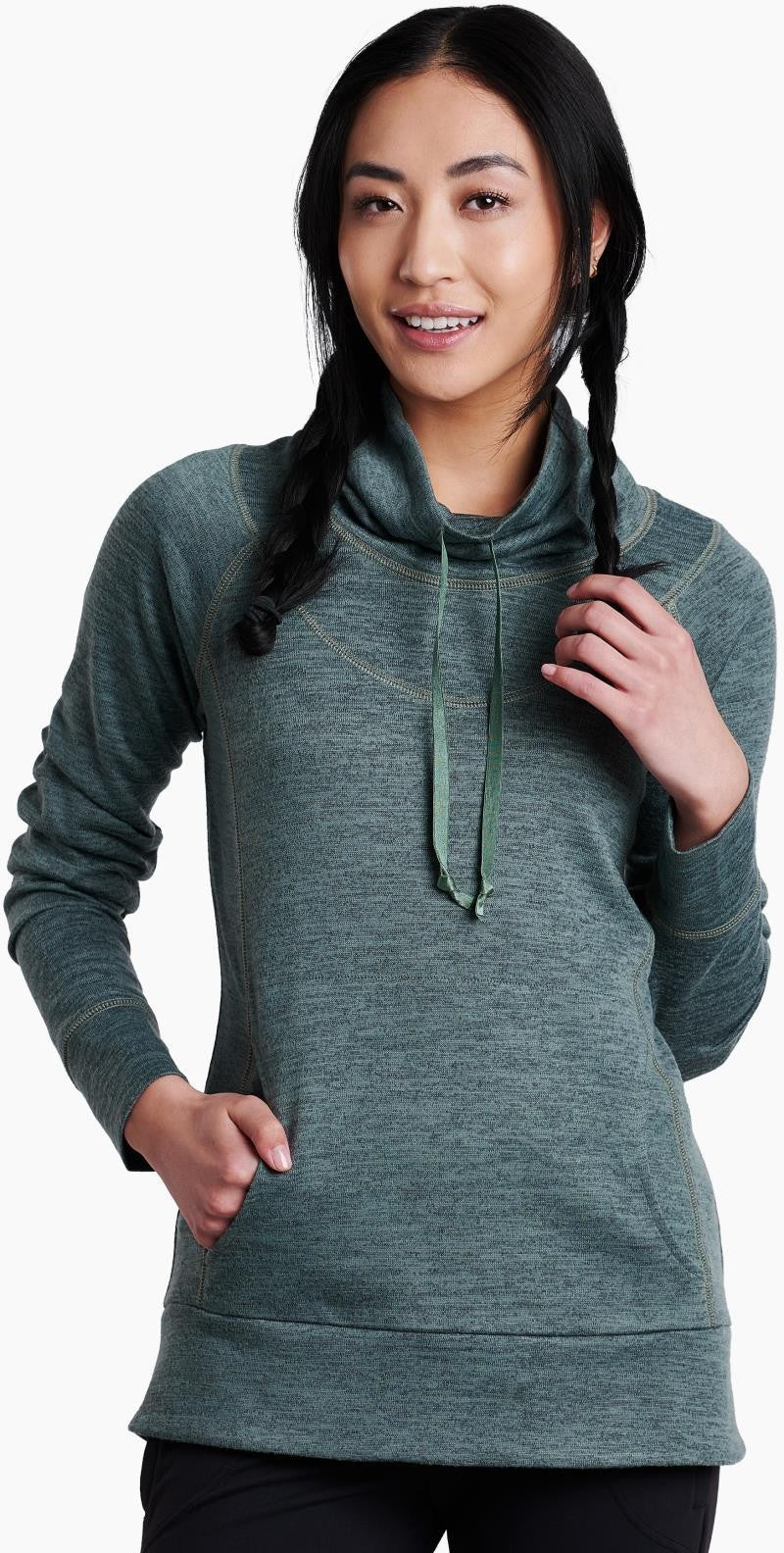 Lea Pullover - Womens - evergreen 1