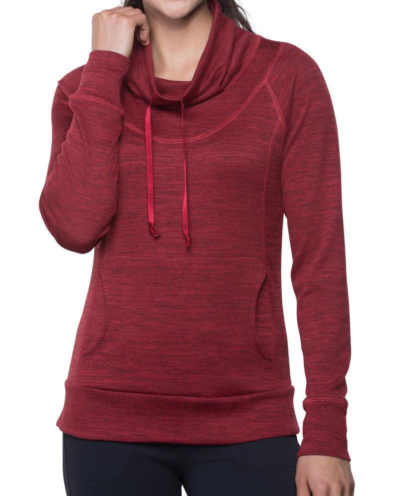 Lea Pullover - Womens - garnet 1