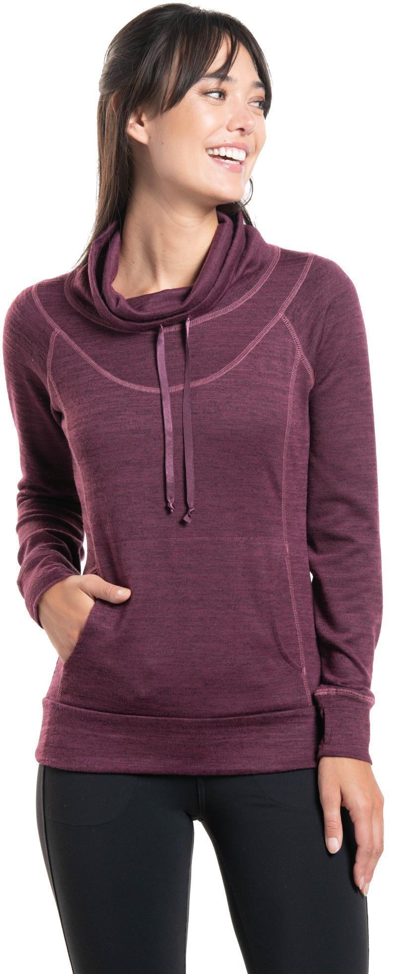 Lea Pullover - Womens - mulberry 1