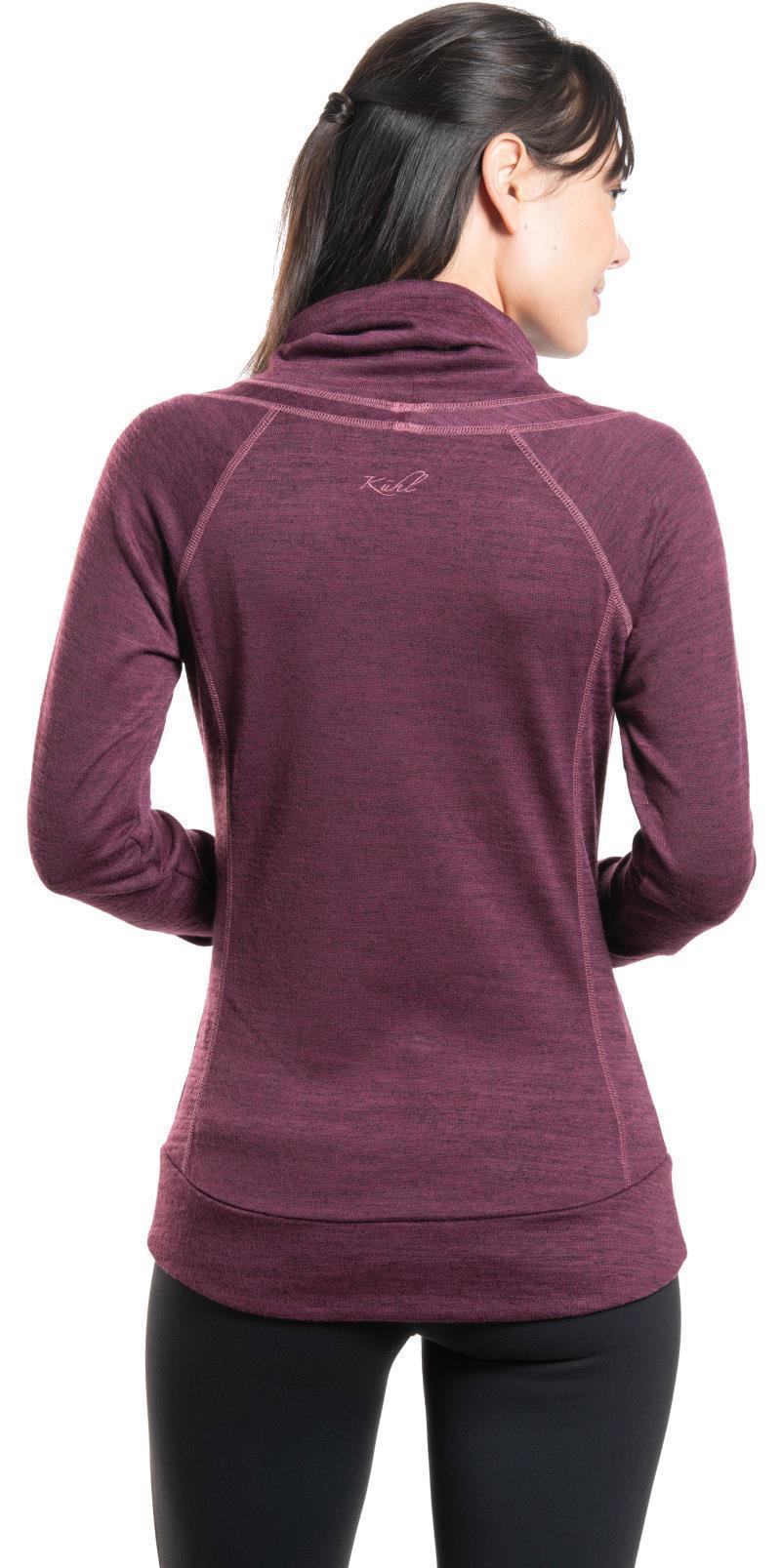 Lea Pullover - Womens - mulberry 1
