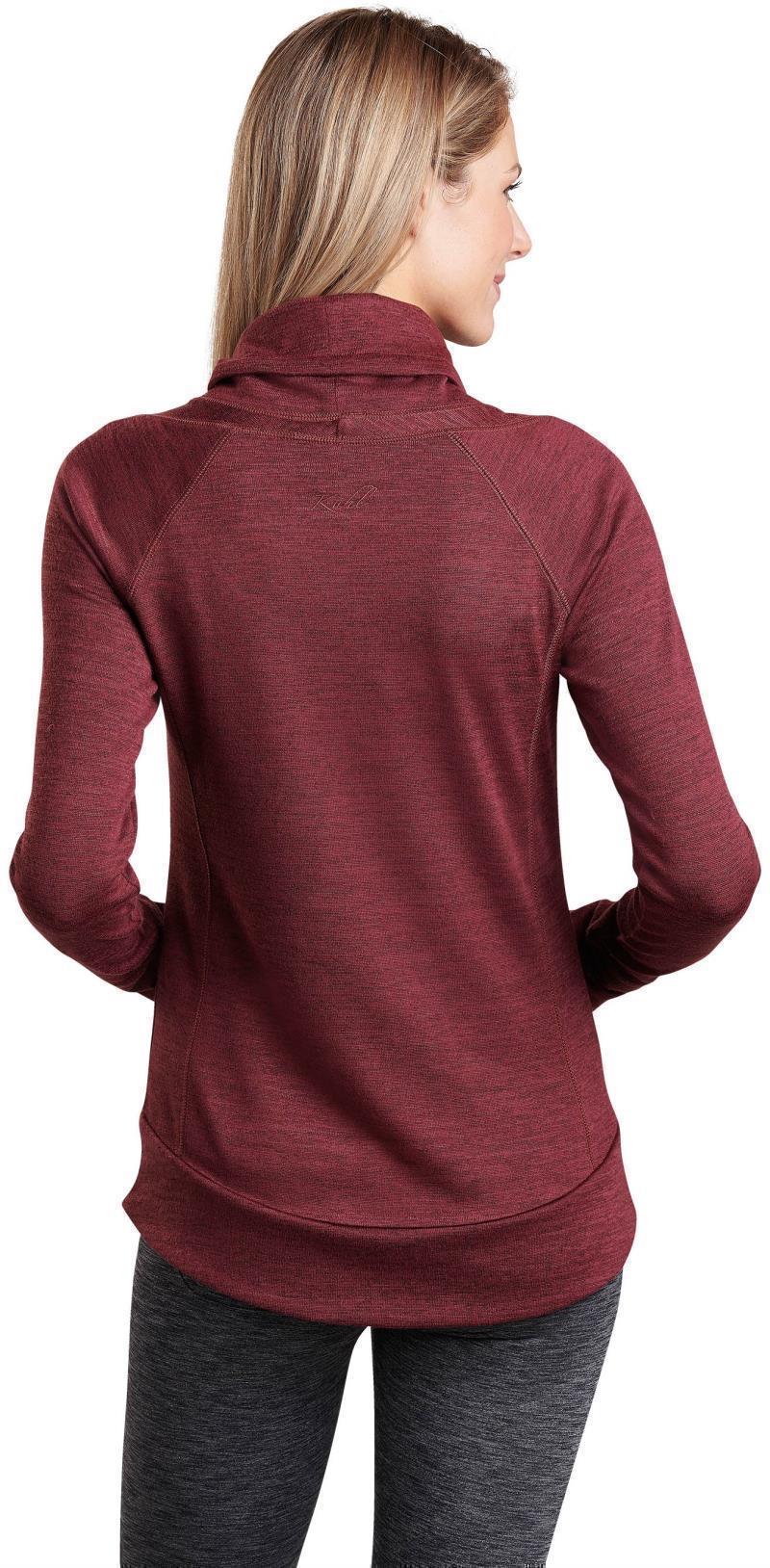 Lea Pullover - Womens - rosewood 1