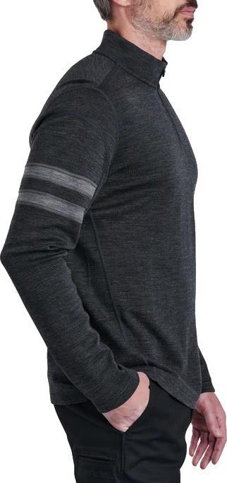 Light Kuhl Team 1/4 Zip - Mens - smoke 1