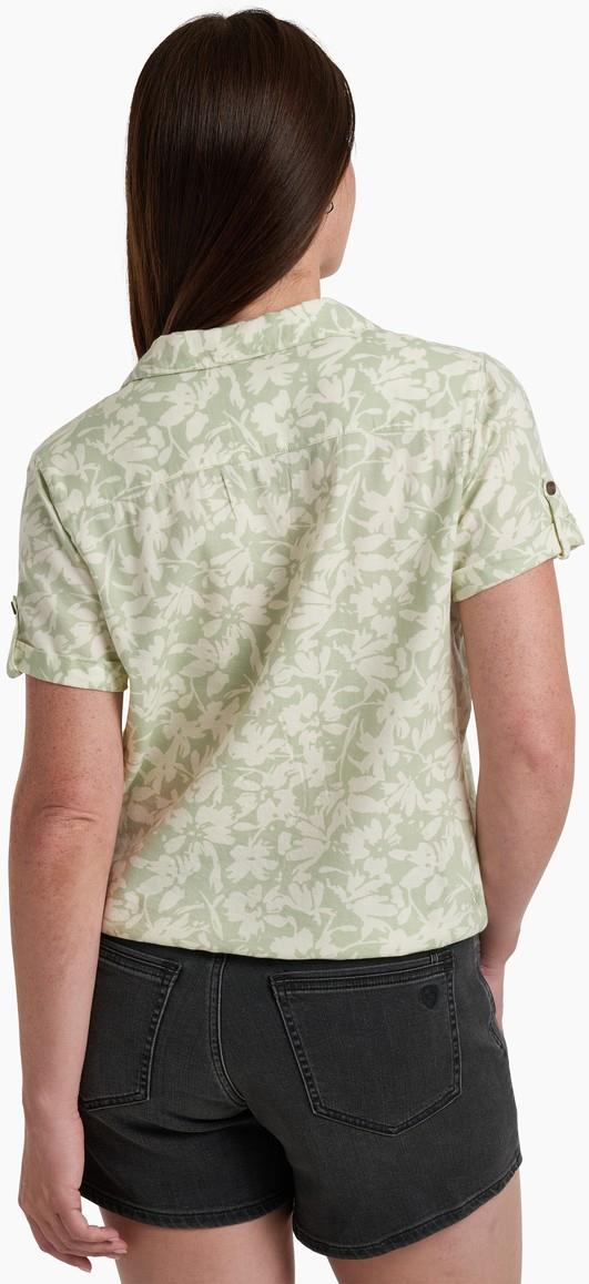 Liliana SS - Womens - sea foam print 1