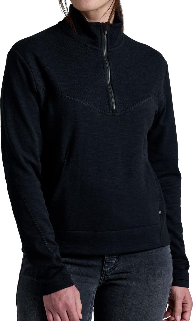 Lola 1/2 Zip - Womens - black 1