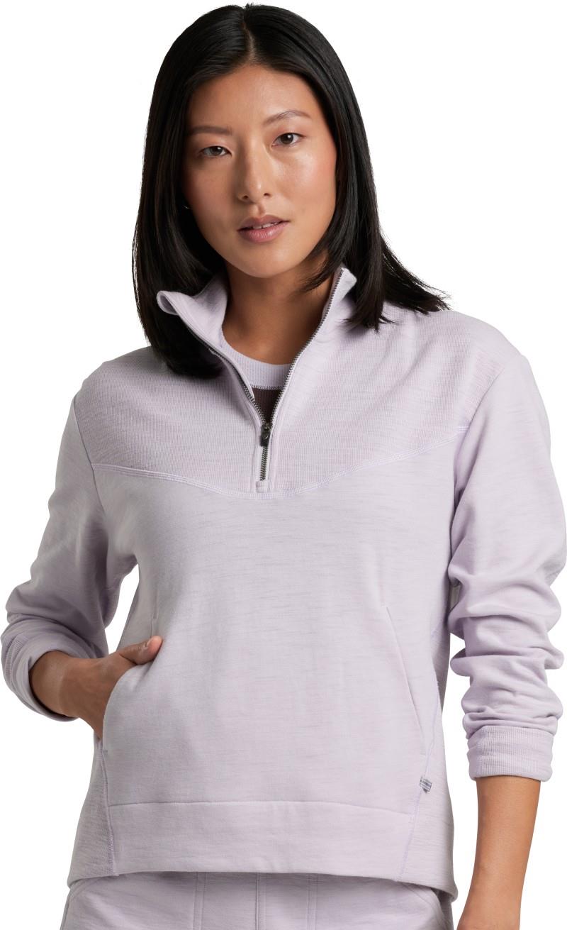 Lola 1/2 Zip - Womens - lilac 1