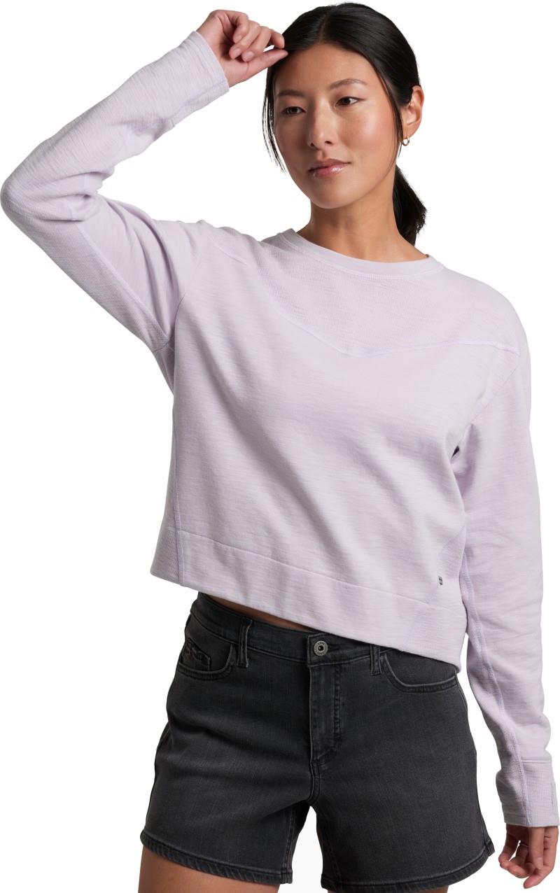 Lola Pullover Sweatshirt - Womens - lilac 1