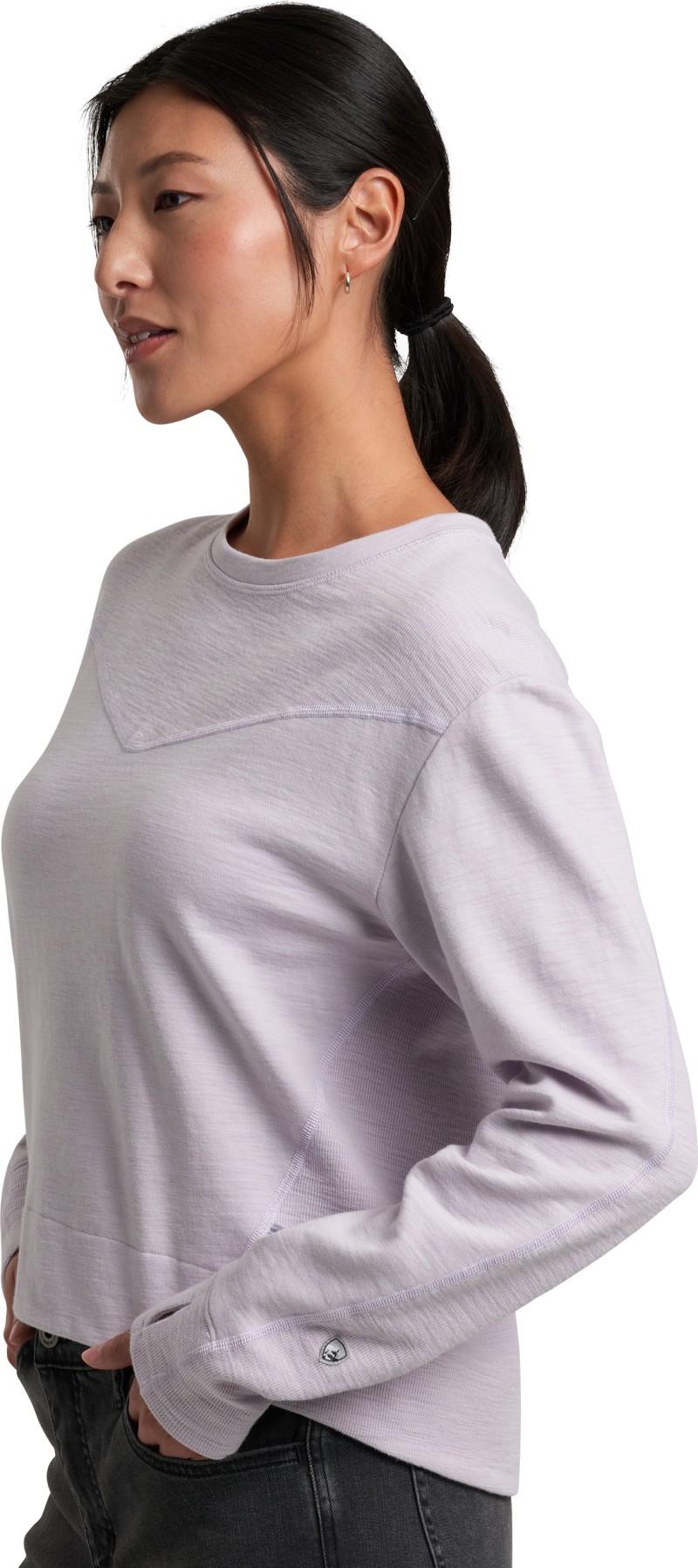 Lola Pullover Sweatshirt - Womens - lilac 1
