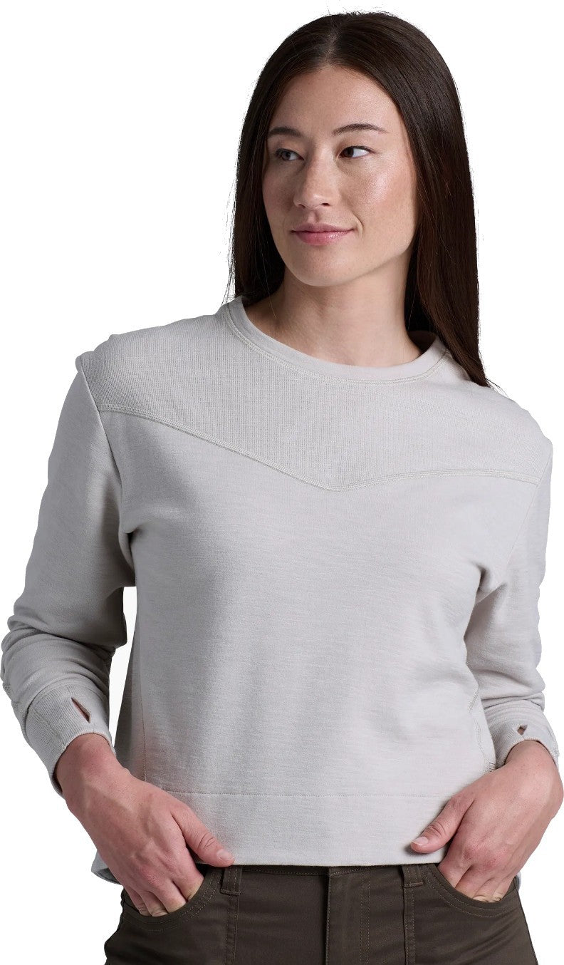 Lola Pullover Sweatshirt - Womens - moon light 1