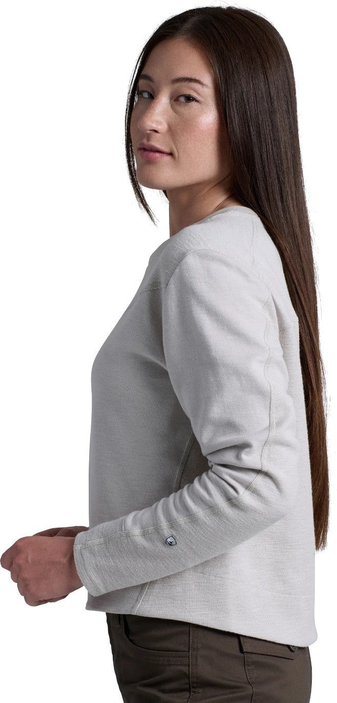Lola Pullover Sweatshirt - Womens - moon light 1