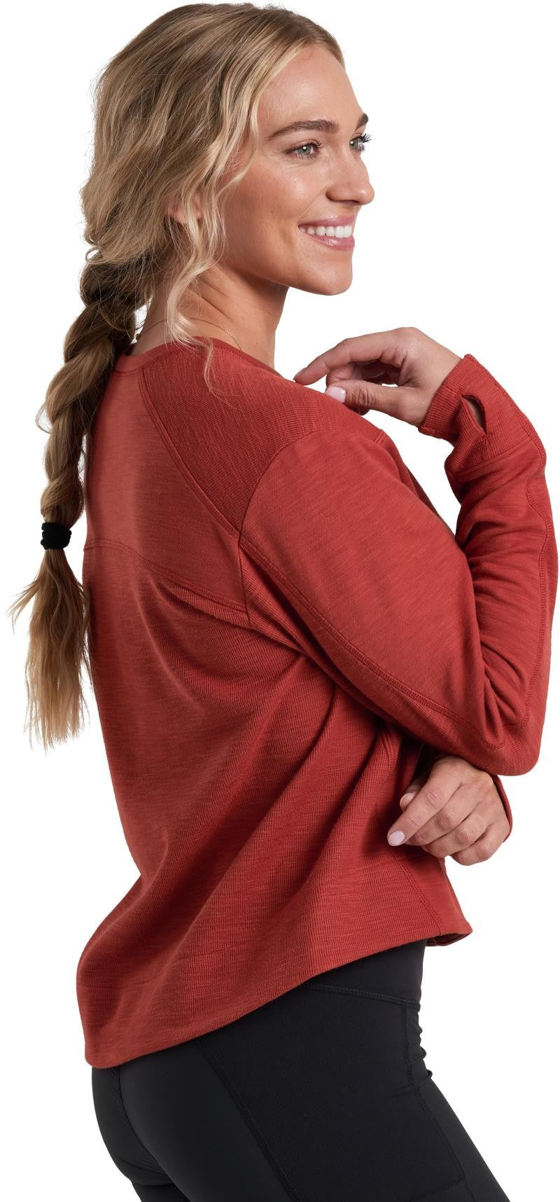 Lola Pullover Sweatshirt - Womens - scarlet 1