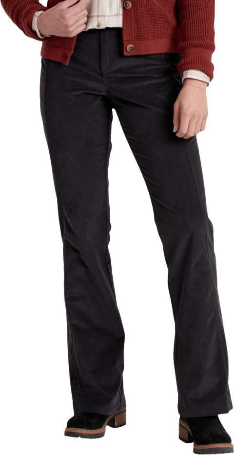 Lydia Cord Pants, Reg - Womens - black 1