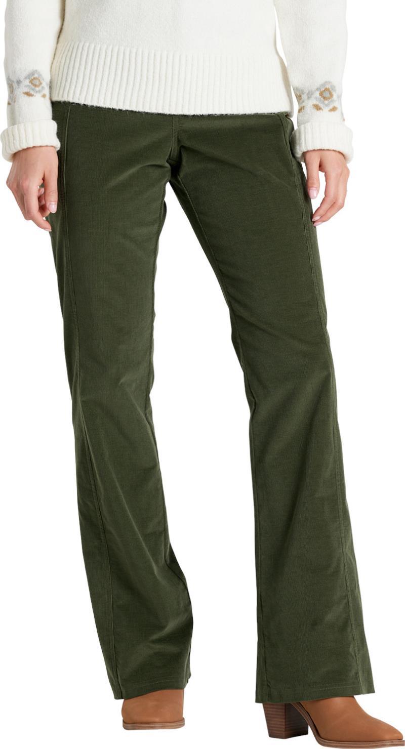 Lydia Cord Pants, Reg - Womens - dark moss 1