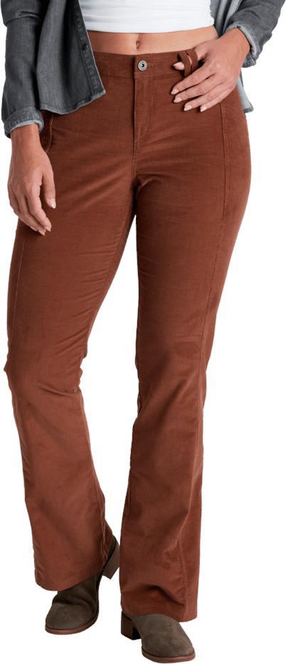 Lydia Cord Pants, Reg - Womens - mocha 1