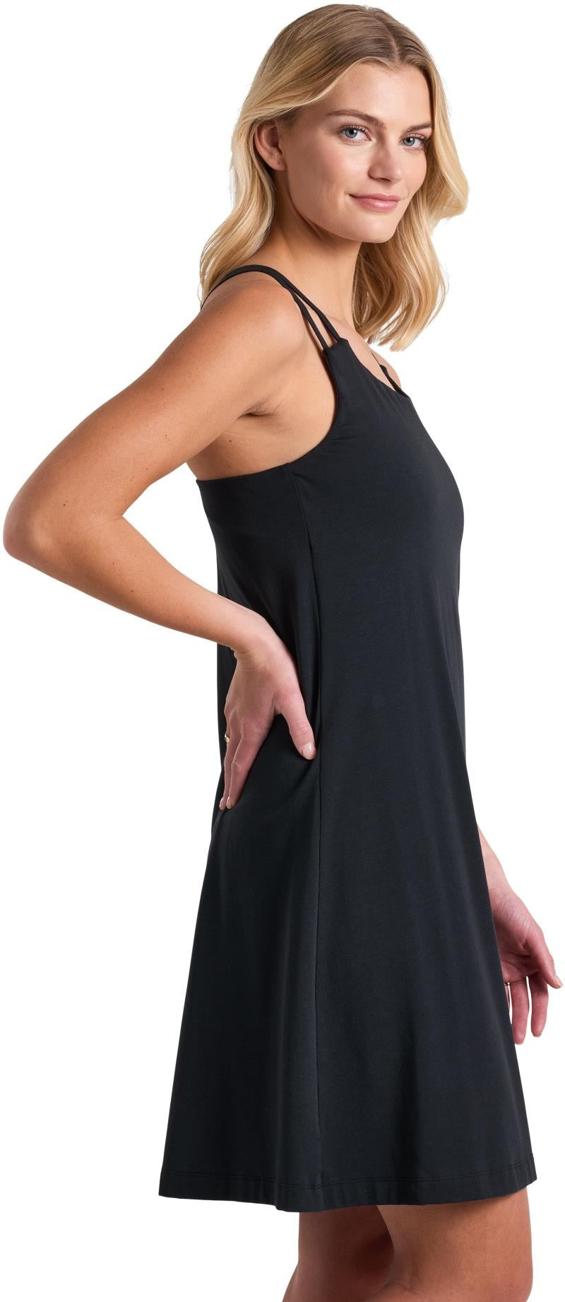Lyra Krossbak Dress - black 1