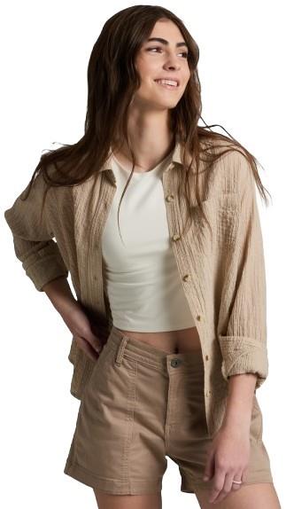 Marlie LS - Womens - driftwood 1
