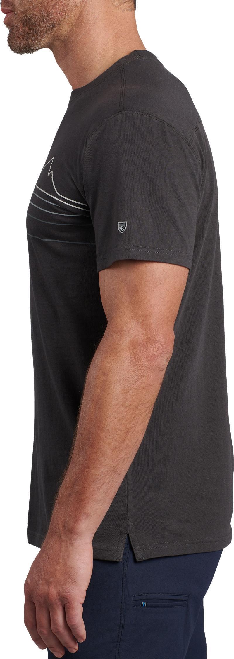 Mountain Lines T - Mens - Carbon 3