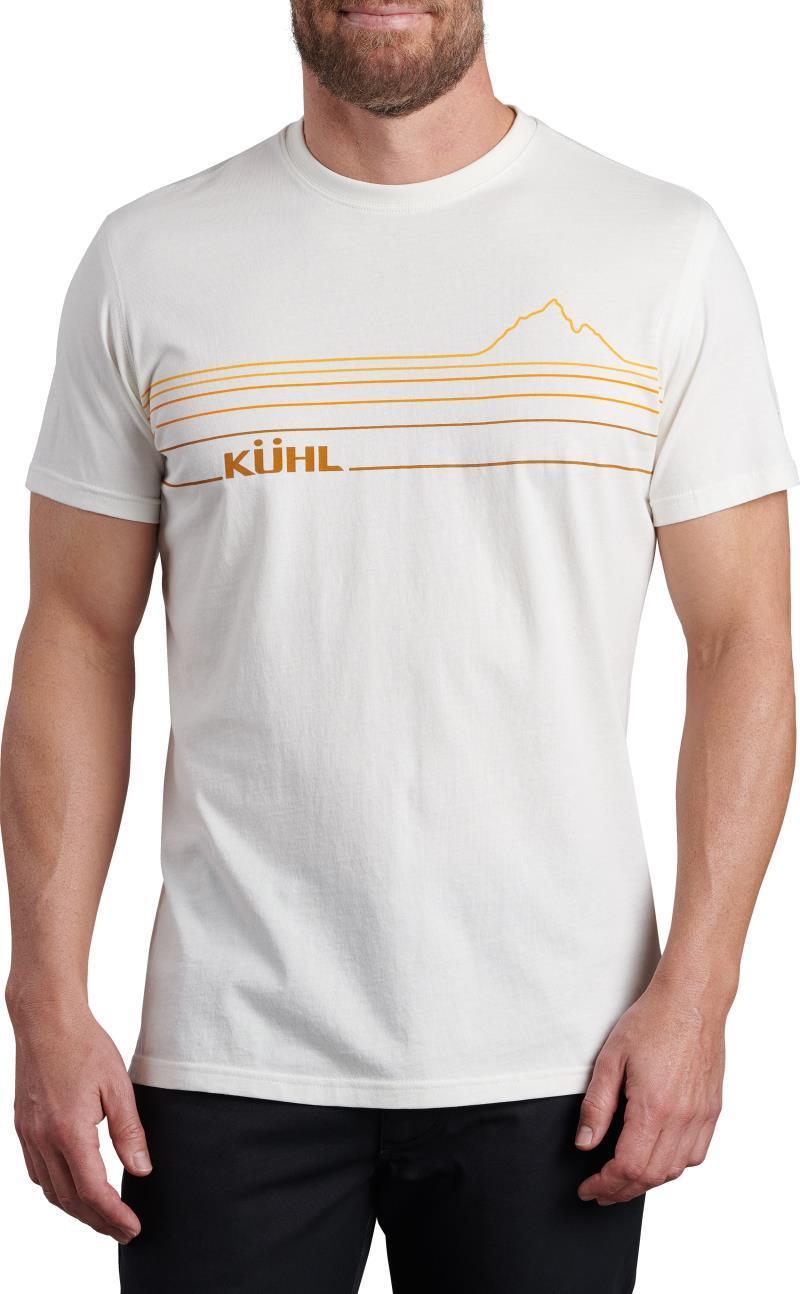Mountain Lines T - Mens - White 1