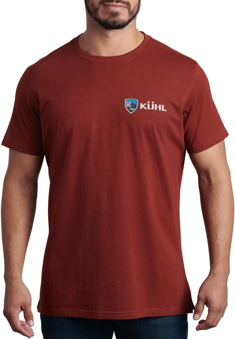 Mountain T-Shirt - Mens - cayenne 1