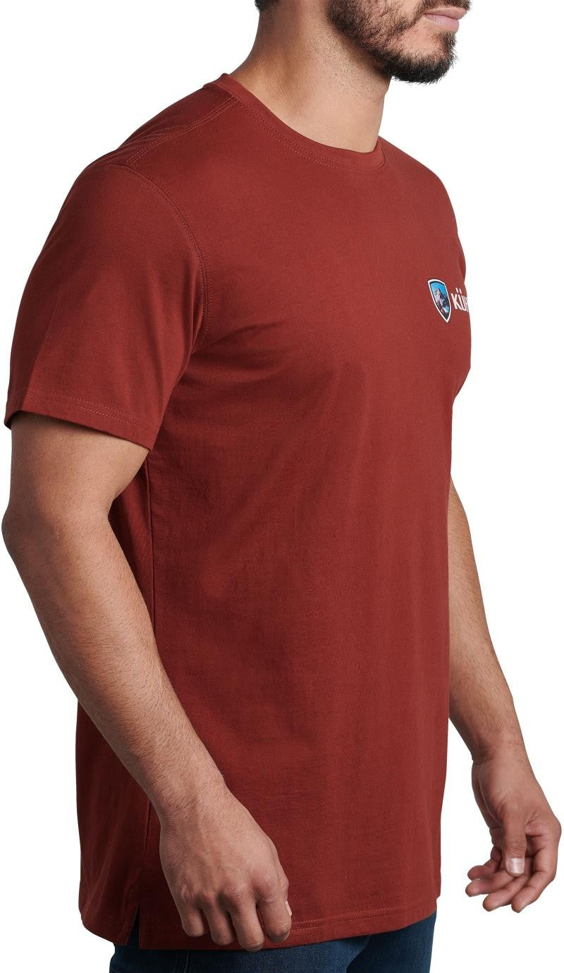 Mountain T-Shirt - Mens - cayenne 1