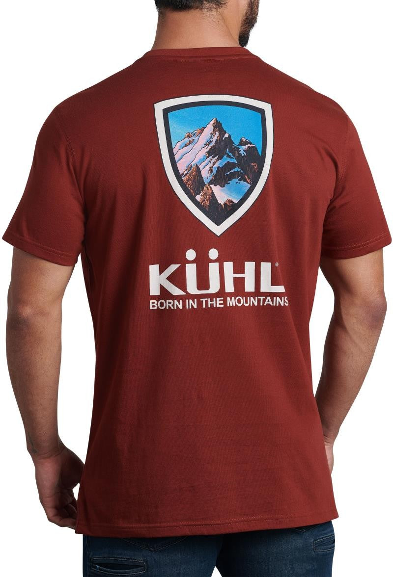 Mountain T-Shirt - Mens - cayenne 1