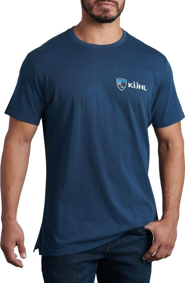 Mountain T-Shirt - Mens - pirate blue 1