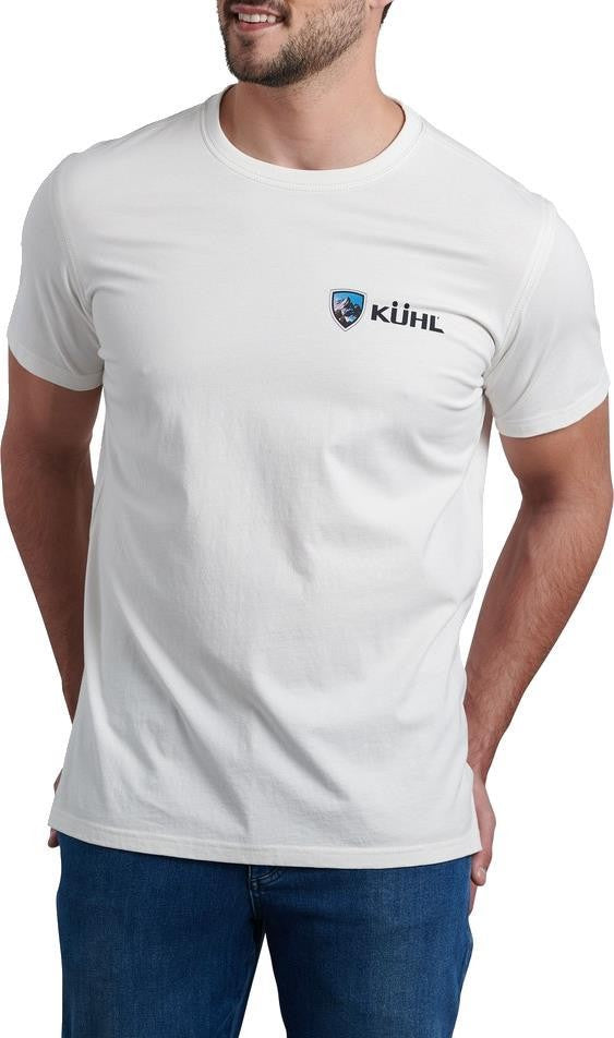 Mountain T-Shirt - Mens - white 1