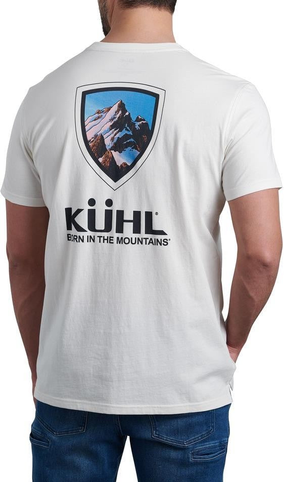 Mountain T-Shirt - Mens - white 1