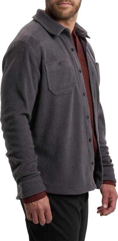 Nomad Fleece Overshirt - Mens - carbon 1