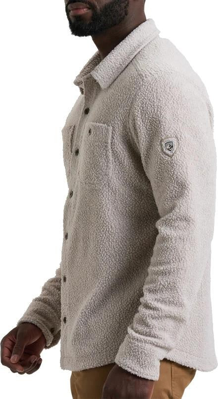 Nomad Fleece Overshirt - Mens - natural 1