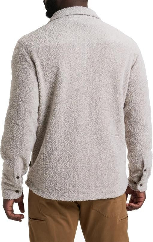 Nomad Fleece Overshirt - Mens - natural 1