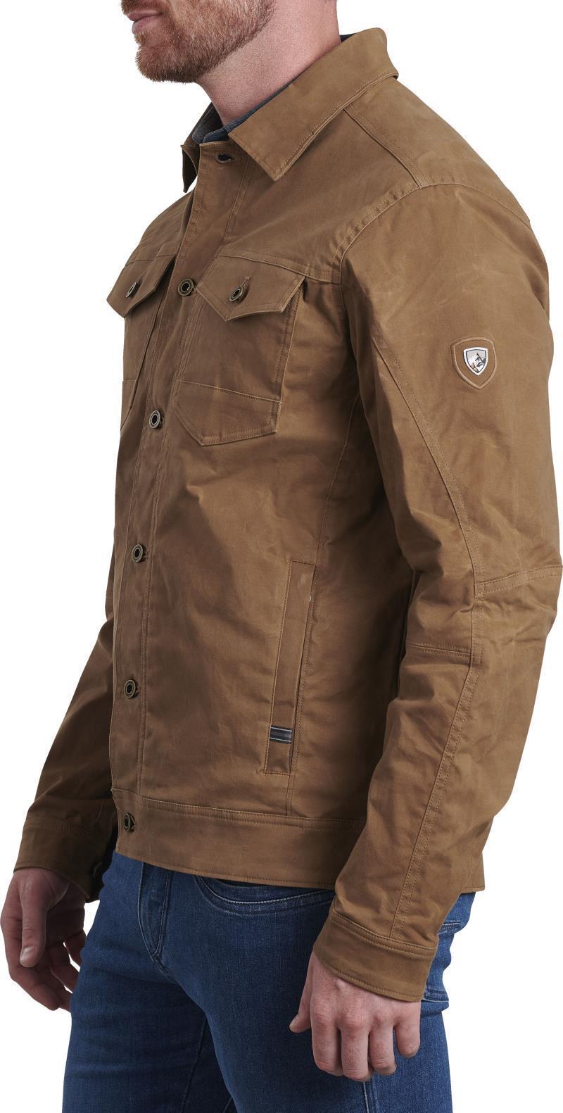Outlaw Waxed Jacket - Mens - grain 1