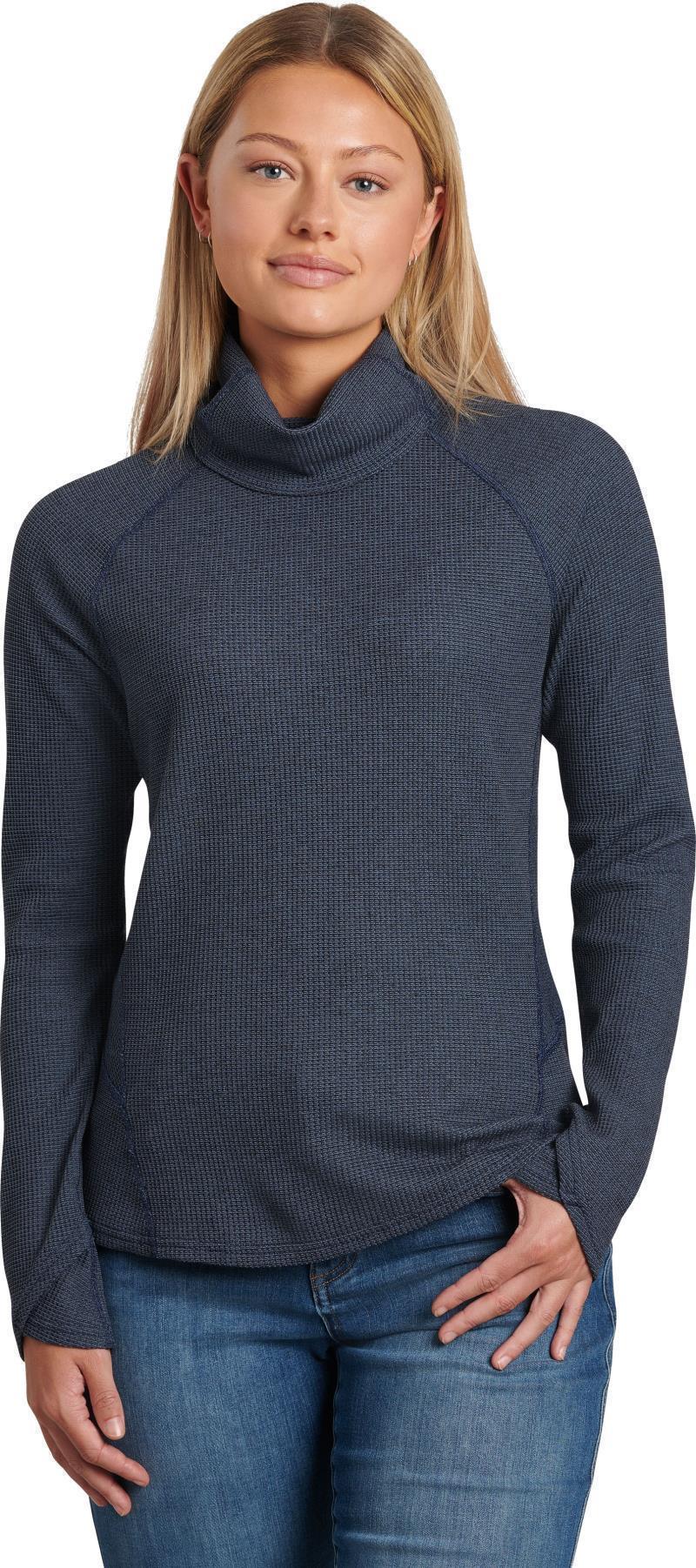 Petra Turtleneck - Womens - Abyss 1