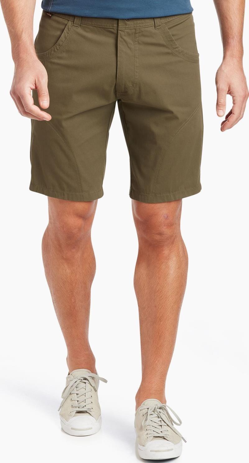Ramblr Shorts, 10" Inseam - Mens - olive brown 1