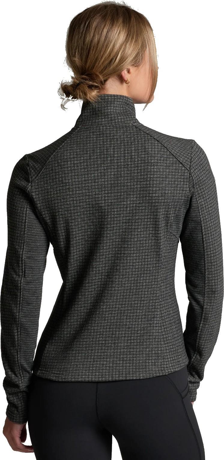 Reactiv Grid Fleece Full Zip - Womens - carbon 1