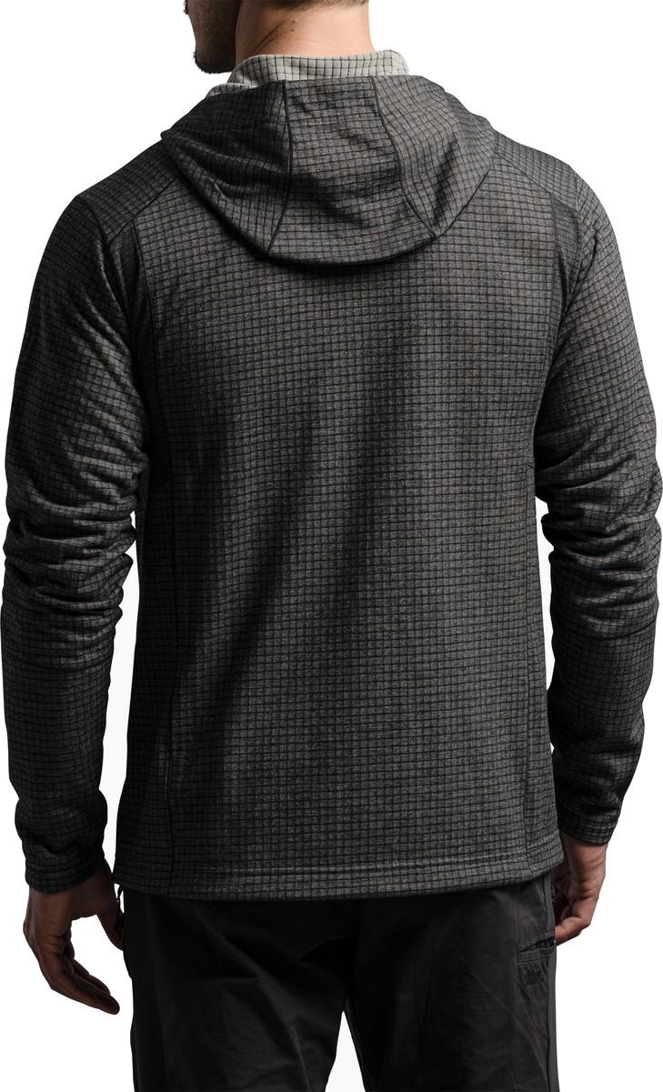 Reactiv Grid Full Zip Hoody - Mens - carbon 1