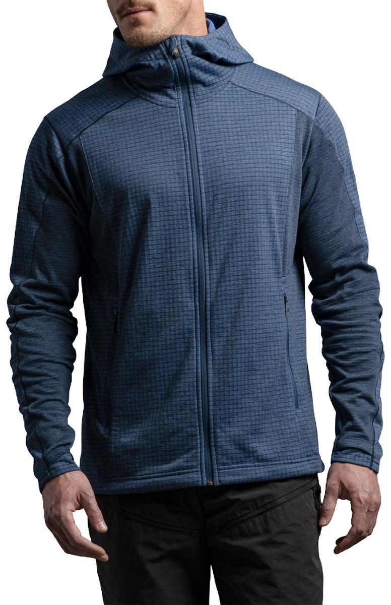 Reactiv Grid Full Zip Hoody - Mens - midnight 1
