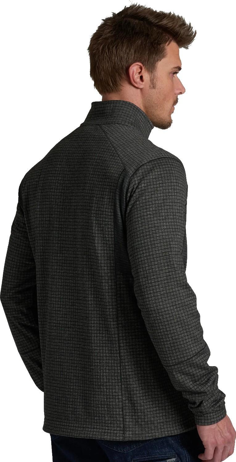 Reactiv Grid Full Zip - Mens - carbon 1