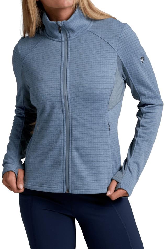 Reactiv Grid Full Zip - Womens - riverside 1