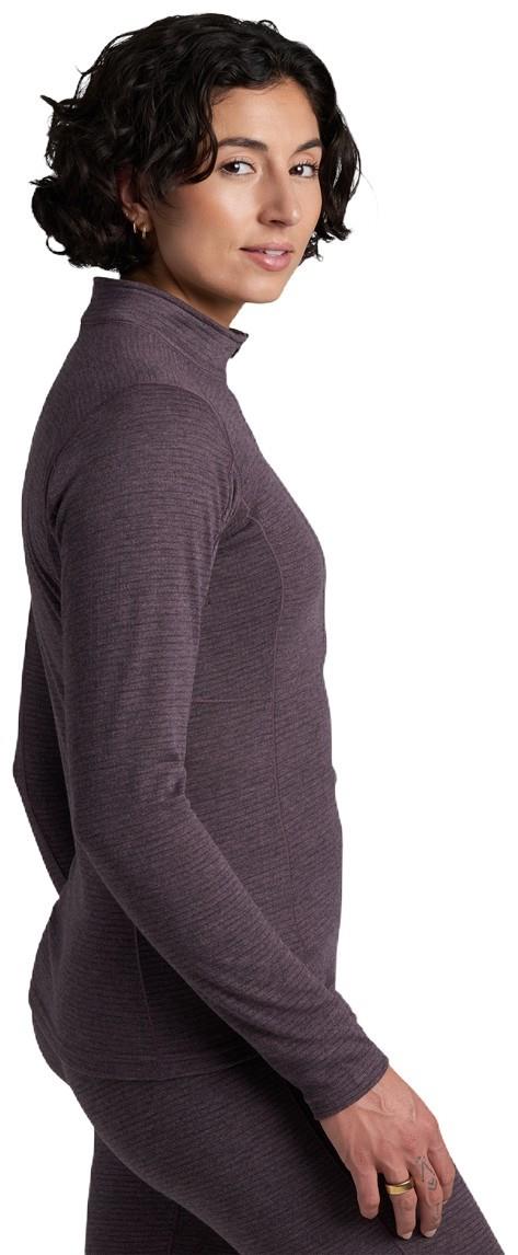 Reactiv Lite Grid 1/4 Zip - Womens - winter berry 1