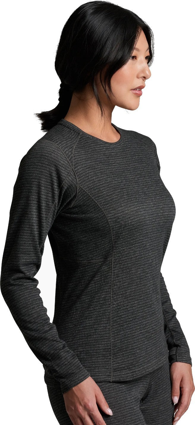 Reactiv Lite Grid Crew - Womens - carbon 1