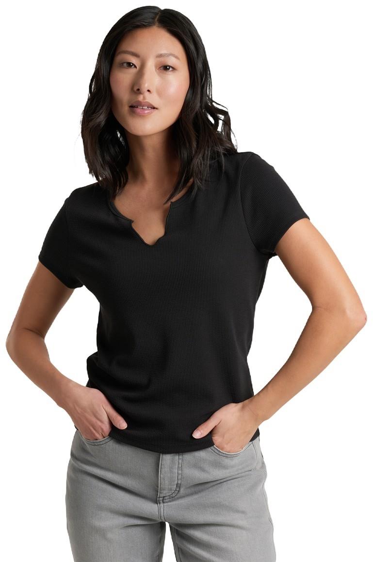Remi Notch SS - Womens - black 1