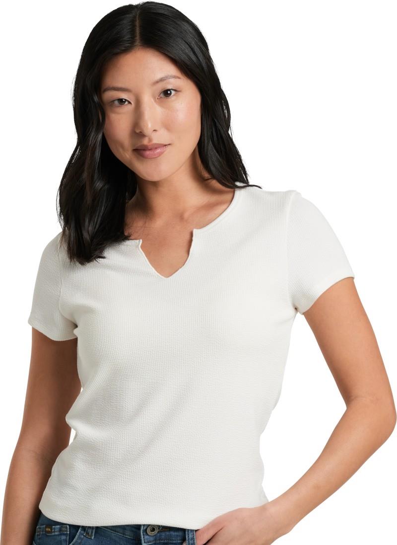 Remi Notch SS - Womens - white 1