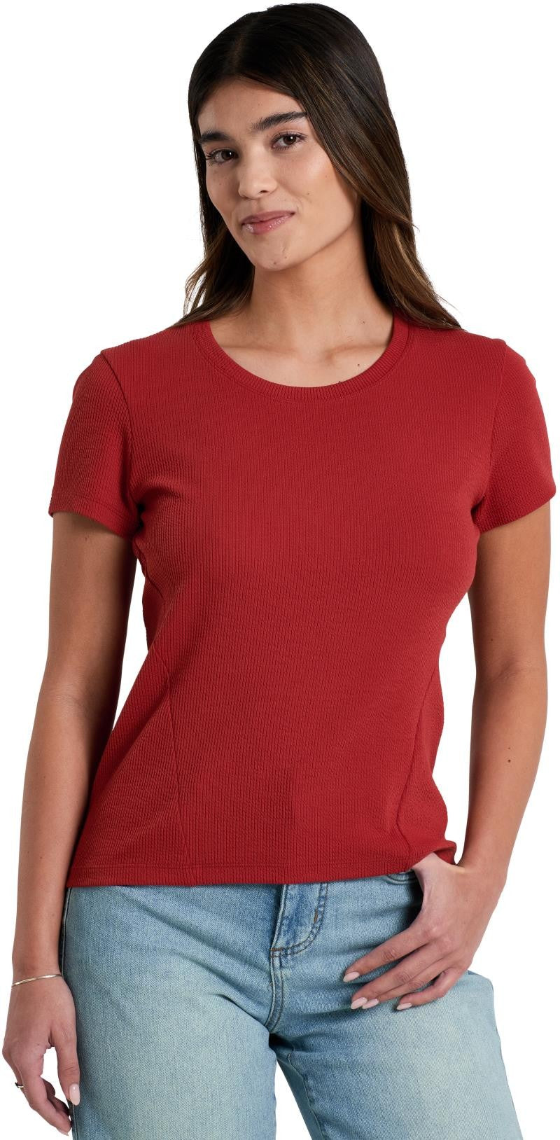 Remi SS - Womens - scarlet 1