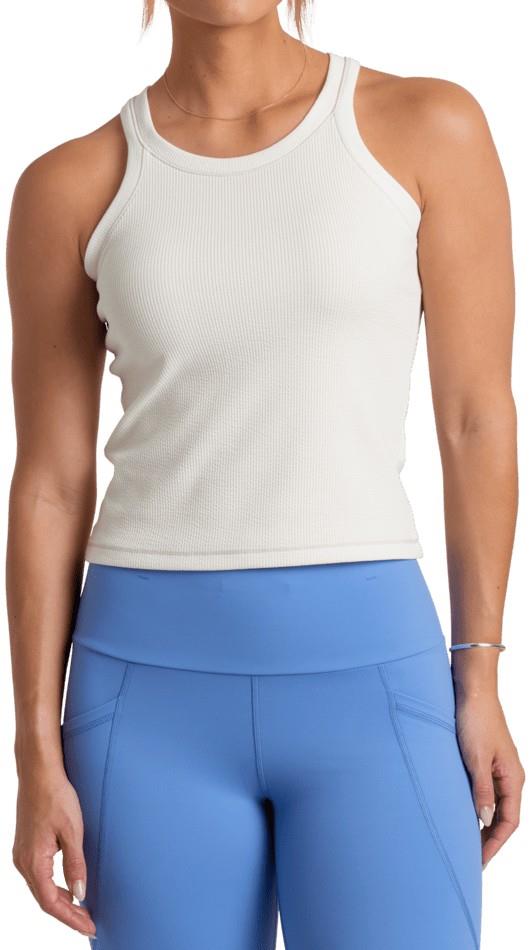 Remi Scoop Tank - Womens - white 1