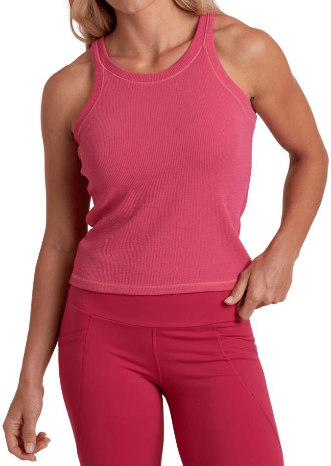Remi Scoop Tank - Womens - wild rose 1